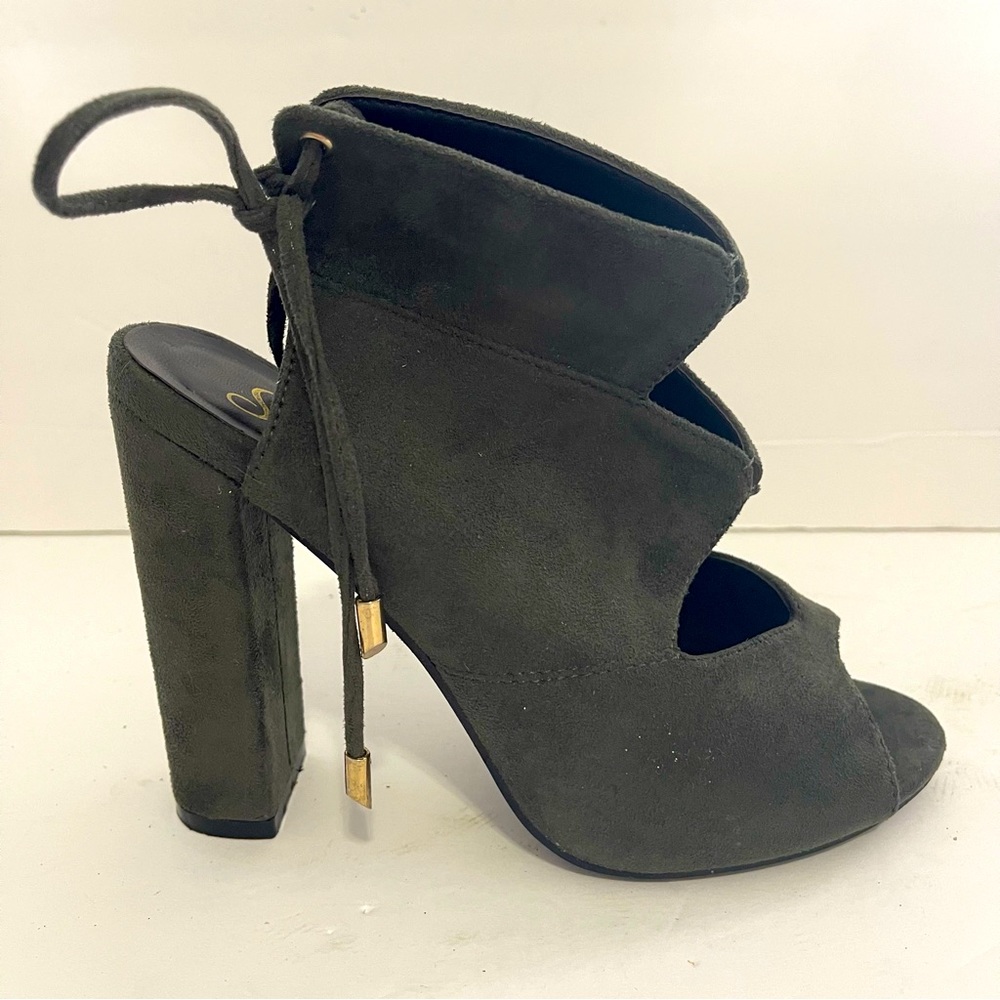 SO ME Ankle Boots Open Toe #7